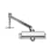 Global Door Controls Light Duty Commercial Grade 3 Door Closer with Parallel Arm Bracket in Aluminum - Size 2 TC302-PA-AL - alternate 3
